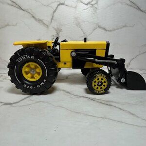 MINT CONDITION Vintage Tonka 1960's Yellow Metal Front End Loader Metal XMB 975